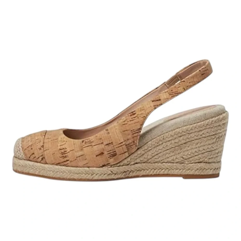 Cole Haan Cloudfeel Espadrille Wedge Slingback 80 mm
